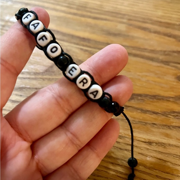 Handmade IN MY FAFO ERA Bracelet - Adjustable - Picture 4 of 6